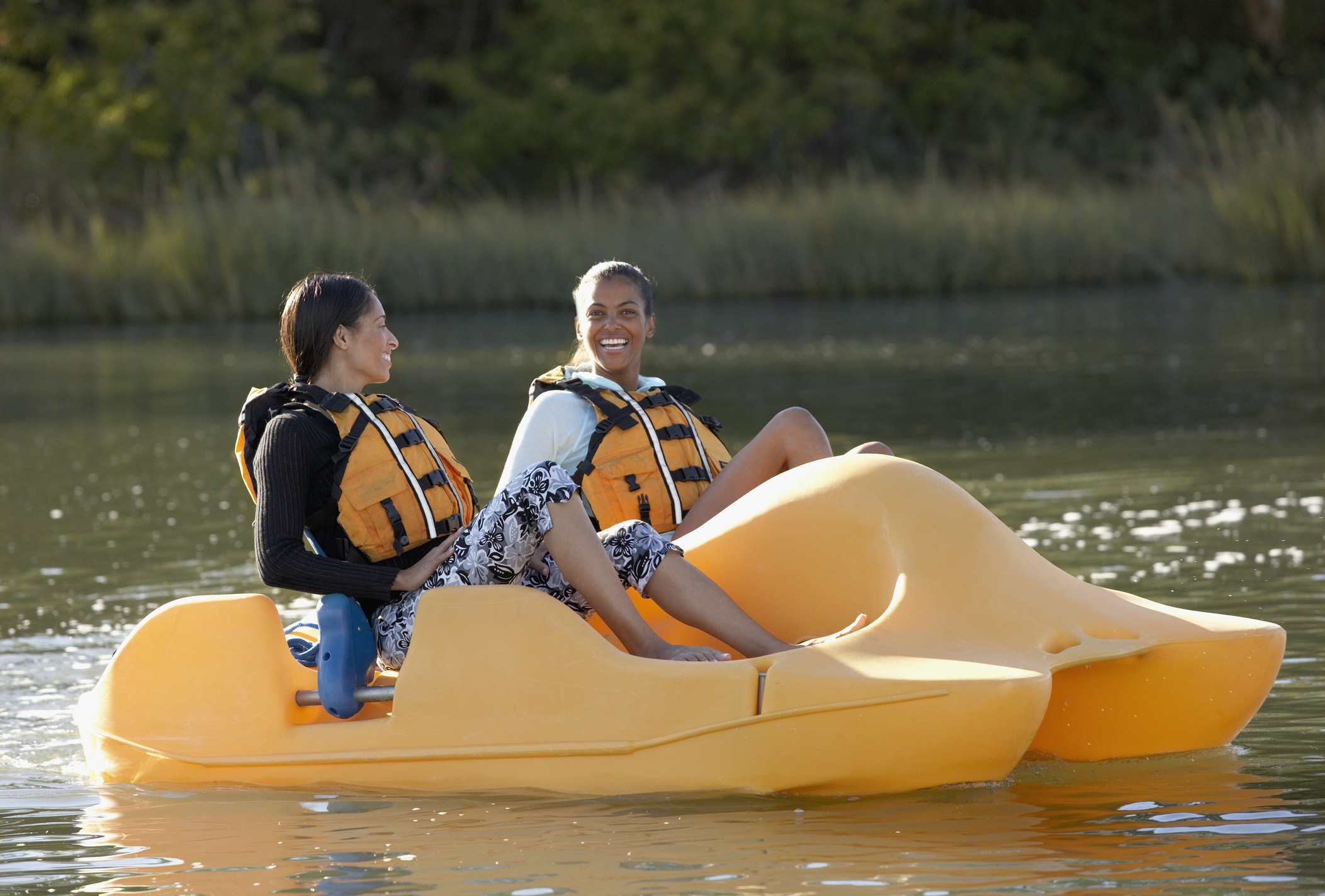 Two African Women In Paddle Boat Alabama Newscenter