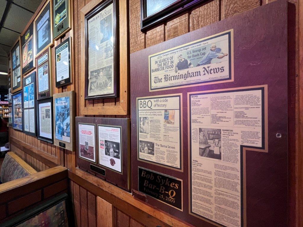 Bring a big appetite and learn the history of the iconic Bob Sykes barbecue restaurant. (Brittany Faush / Alabama NewsCenter)